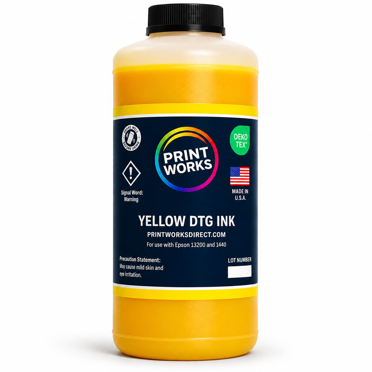 DTG True Tone Yellow Ink -1Liter