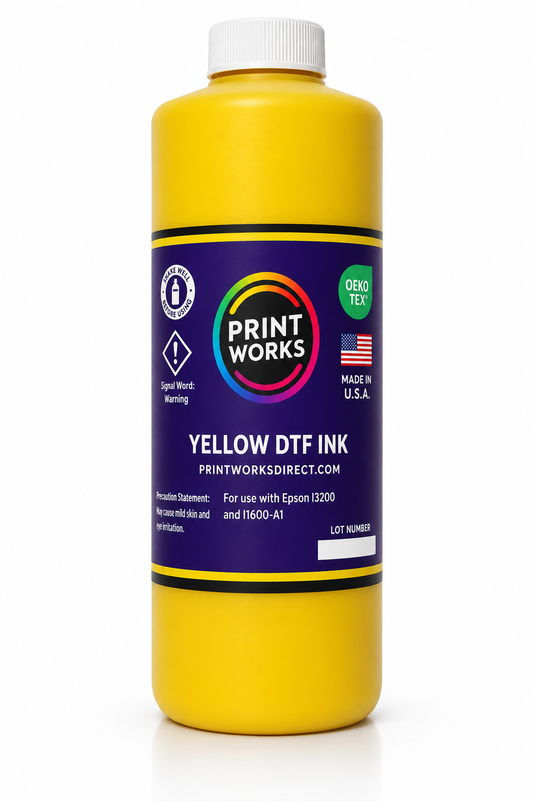 DTF True Tone Yellow Ink - 1 Liter