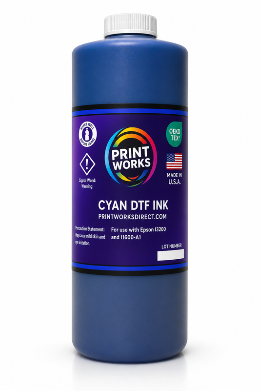 DTF True Tone Cyan Ink - 1 Liter