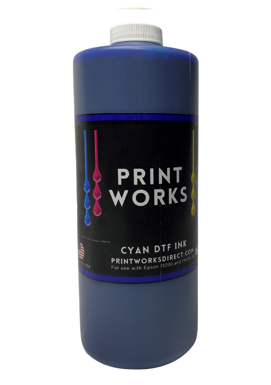 DTF True Tone Cyan Ink - 1 Liter